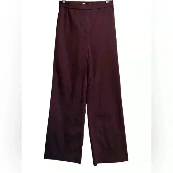 Urban Outfitters Wide Leg Pull-On Style Pants Trousers red purple - Picture 1 of 10